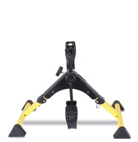 Household Elderly Upper And Lower Limb Exercise Bike (Color: yellow)